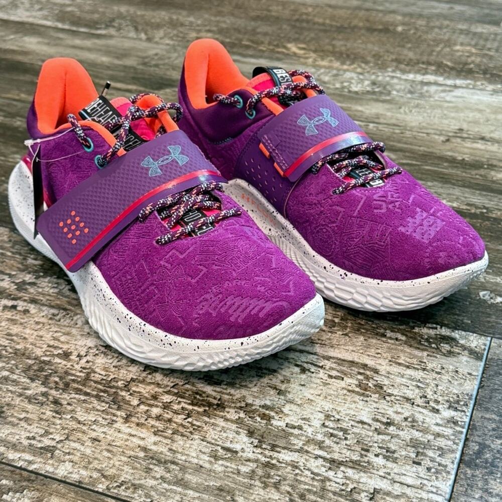 Under Armour Flow FUTR X 'Black History Month'‎ Shoes Sneakers 3025344-500 NEW
